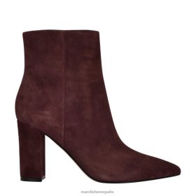 Marc Fisher España | Marc Fisher botín de tacón ulani X6204129 mujer gamuza vino oscuro