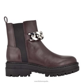 Marc Fisher España | Marc Fisher botín parrie con suela de lug X6204131 mujer cuero burdeos