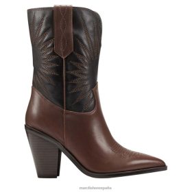 Marc Fisher España | Marc Fisher botín rogers western X620427 mujer cuero marrón medio