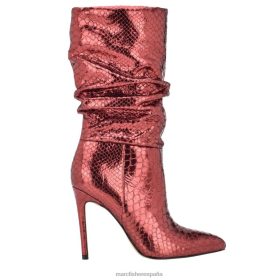 Marc Fisher España | Marc Fisher bota de tacón romy X6204179 mujer ante de serpiente roja