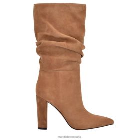 Marc Fisher España | Marc Fisher bota tacon gomer X6204177 mujer gamuza coñac