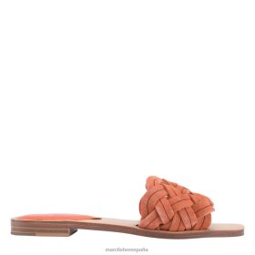 Marc Fisher España | Marc Fisher diapositiva plana rebecca X6204323 mujer gamuza roja