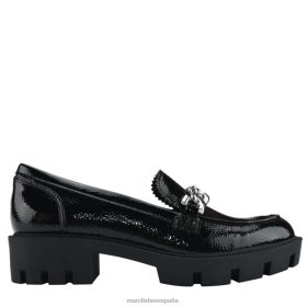 Marc Fisher España | Marc Fisher mocasines louanz con suela dentada X6204437 mujer charol negro