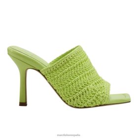 Marc Fisher España | Marc Fisher mules con tacón dako X6204469 mujer verde claro