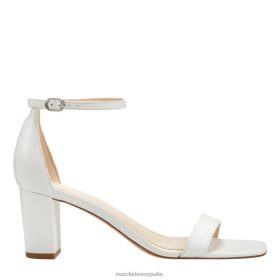 Marc Fisher España | Marc Fisher sandalia de tacón con tira en el tobillo jaron X6204387 mujer blanco