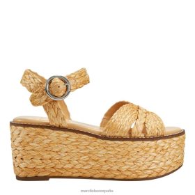 Marc Fisher España | Marc Fisher sandalia tipo alpargata con correa en el tobillo naydine X6204241 mujer naranja