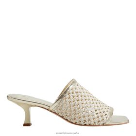 Marc Fisher España | Marc Fisher sandalia tipo chancla con tacón juliette X6204491 mujer oro