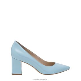 Marc Fisher España | Marc Fisher zapatos de salón zala con tacón en bloque y puntera puntiaguda X6204663 mujer charol azul cielo