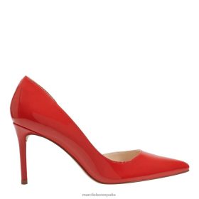 Marc Fisher Zapatos | Marc Fisher bomba meryl d'orsay X6204634 mujer charol rojo coral