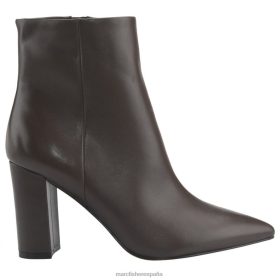 Marc Fisher Zapatos | Marc Fisher botín de tacón ulani X6204130 mujer cuero marrón oscuro