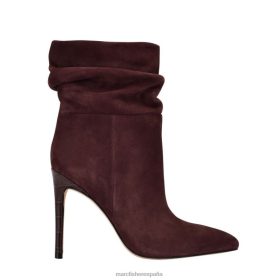 Marc Fisher Zapatos | Marc Fisher botín de vestir rayya X620418 mujer gamuza vino oscuro