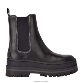 Marc Fisher Zapatos | Marc Fisher botín pauline lugsole X620410 mujer cuero negro