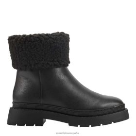 Marc Fisher Zapatos | Marc Fisher botín vina lugsole X620446 mujer cuero negro