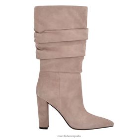 Marc Fisher Zapatos | Marc Fisher bota tacon gomer X6204184 mujer gamuza color topo