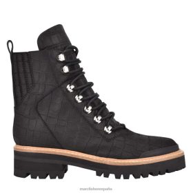 Marc Fisher Zapatos | Marc Fisher botines con suela de lug izzie X6204146 mujer gamuza negra multi