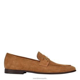 Marc Fisher Zapatos | Marc Fisher holgazán franco X6204722 hombres gamuza natural