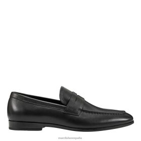 Marc Fisher Zapatos | Marc Fisher mocasines de vestir noah X6204716 hombres cuero negro