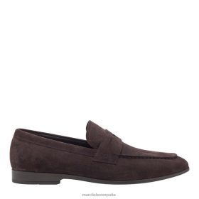 Marc Fisher Zapatos | Marc Fisher mocasines de vestir noah X6204720 hombres gamuza marrón