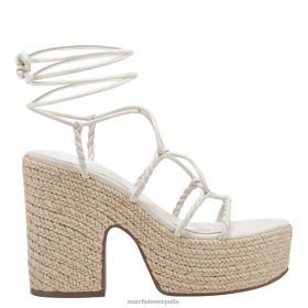 Marc Fisher Zapatos | Marc Fisher sandalia alpargata con plataforma oliver X6204198 mujer marfil