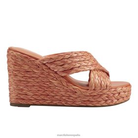 Marc Fisher Zapatos | Marc Fisher sandalia alpargata lynn con cuña X6204250 mujer naranja