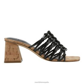 Marc Fisher Zapatos | Marc Fisher sandalia colica con tacón cuadrado X6204462 mujer negro