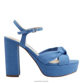 Marc Fisher Zapatos | Marc Fisher sandalia con plataforma deren X6204566 mujer mezclilla azul
