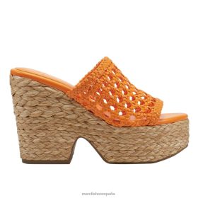 Marc Fisher Zapatos | Marc Fisher sandalia hollis alpargata con plataforma X6204232 mujer naranja