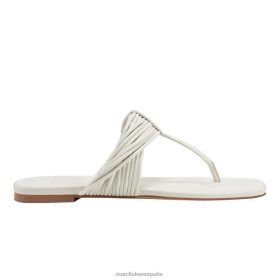 Marc Fisher Zapatos | Marc Fisher sandalia plana tanya X6204290 mujer marfil