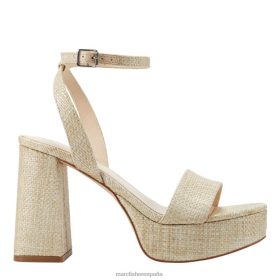 Marc Fisher Zapatos | Marc Fisher sandalia plataforma sadel X6204548 mujer natural