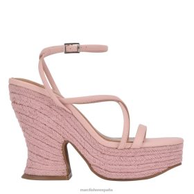 Marc Fisher Zapatos | Marc Fisher sandalia tacón alpargata fetch X6204266 mujer rosa