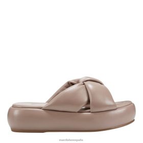 Marc Fisher Zapatos | Marc Fisher sandalia tipo chancla Vayle X6204554 mujer gris pardo