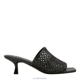 Marc Fisher Zapatos | Marc Fisher sandalia tipo chancla con tacón juliette X6204474 mujer negro